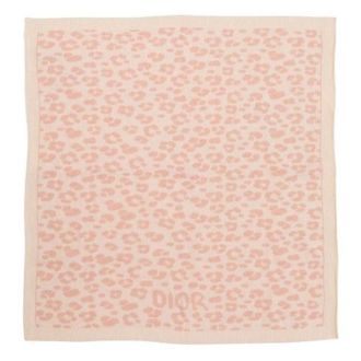 Dior Pre-owned Scarves, female, Pink, Size: ONE SIZE Pre-owned Blanket