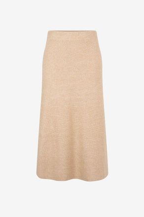 Fabiana Filippi Gerippter Midi-Strickrock aus Mohairmix
