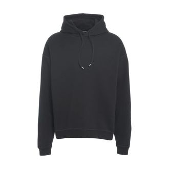 Dsquared2 Hoodies, male, Black, Size: M Black Hooded Sweatshirt Aw25