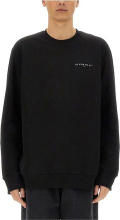 Ih Nom Uh Nit Crown Mask Crewneck - - Sweatshirts & Hoodies - Uomo - Nero - L