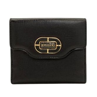 Bulgari Pre-owned Wallets, female, Black, Size: ONE SIZE Pre-owned Bi-fold Wallet