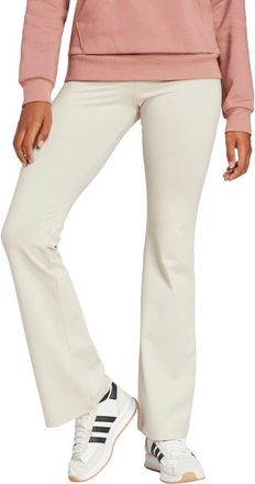 adidas Essentials Small Logo Flared Leggings in Wonder Alumina/White/ at Nordstrom Rack, Size X-Large