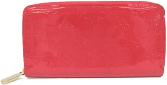 Louis Vuitton Pre-owned Wallets, female, Red, Size: ONE SIZE Pre-owned Canvas Wallet
