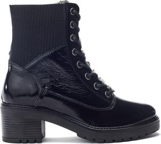 Moda in Pelle Moda in Pelle Womens Omura Black Boots Patent Leather - Size EU 41