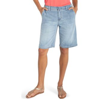 Liverpool L.A. Relaxed High Waist Denim Shorts in Las Virgenes at Nordstrom, Size 16