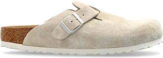 Birkenstock Schoenen, Dames, Beige, 42 EU, Leer, Boston BS