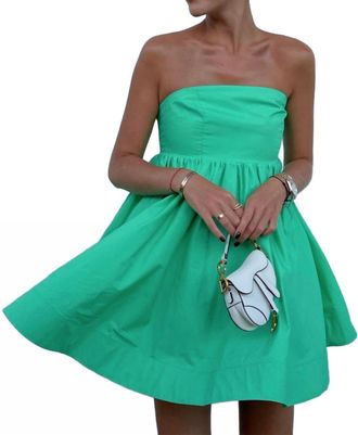 Glamorous Audrey Dress In Green