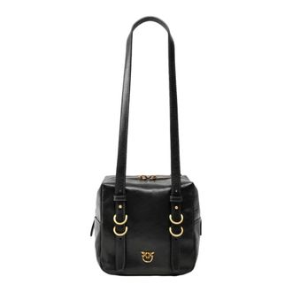 Pinko Cubic Bag - female - PINKO - Shoulder Bags - Black - ONE SIZE - Bags