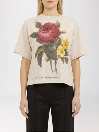 Vivienne Westwood T-shirts in cotone con stampa floreale Vivienne Westwood