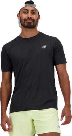 New Balance Mens Sport Essentials Cotton T-Shirt, Black, XL