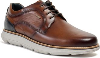 Pod Finch Leren Herenschoenen In Cognackleur Met Veters