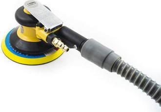 Trade Shop Trade Shop - Levigatrice Orbitale Ad Aria Con Tubo Aspira Polvere Per Compressore 6 150mm