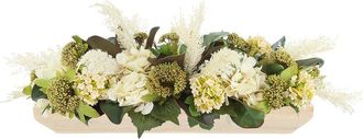 Creative Displays Inc. Handmade 27 Fall Wreath With Hydrangeas & Sunflowers