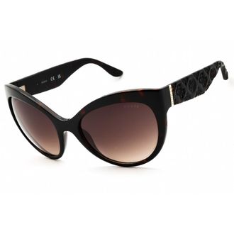 Guess Gradient Brown Butterfly Ladies Sunglasses GU00130 52F 61
