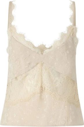 Pinko Top - Dames - Tops zonder mouwen - Grijs - L - Tops
