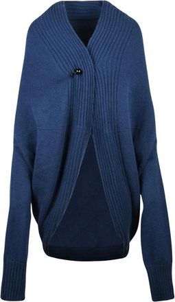Alberta Ferretti C&aacute;rdigan desestructurado - Knitwear - Mujer - Azul - S