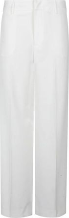 Pantaloni Torino Straight Trousers, female, White, Size: XS Elegant Lorenza Pants