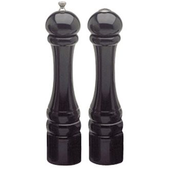 Chef Specialties 10502 10 Inch - 26cm ImperialEbony Pepper Mill Salt Mill Set