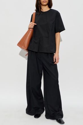 Jil Sander Loose-fit Top, Womens, Black