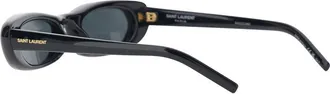 Saint Laurent A003CX Cat-Eye Acetate Sunglasses - Black