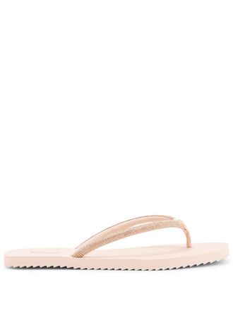 Michael Kors Infradito Jinx con strass - Rosa