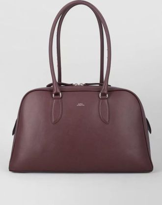 A.P.C. sac medium leather tote bag