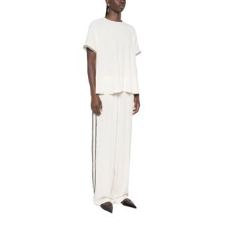 Fabiana Filippi Top - female - Fabiana Filippi - Blouses - White - 3XS - Blouses & Shirts