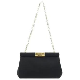 Dolce & Gabbana Pre-owned Shoulder Bags, female, Black, Size: ONE SIZE Pre-owned Handbag