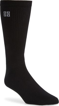Givenchy 4G Logo Socks in Black at Nordstrom, Size 43-46