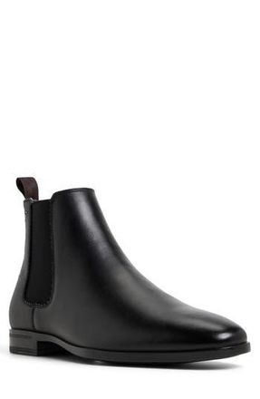 Ted Baker Norwich Chelsea Boot in Black Emboss at Nordstrom Rack, Size 12Us / 45Eu