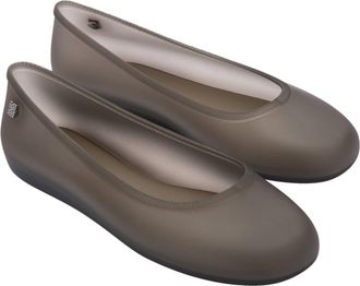 Melissa Soft Ballerina Flat in Clear Brown at Nordstrom, Size 10