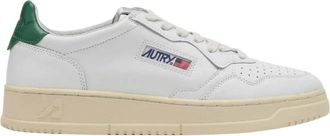 Autry Medalist Low - Heren - Sneakers - Wit - 41 EU - Katoen - Schoenen