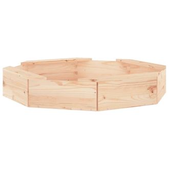 vidaXL Vidaxl - Arenero Con Asientos Oct&oacute;gono Madera Maciza De Pino