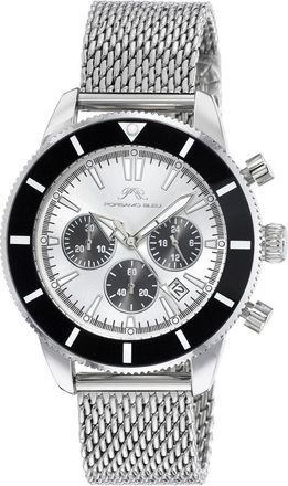 Porsamo Bleu Brandon Mens Stainless Steel Silver Watch 1011BBRS
