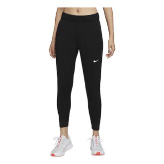 Nike (WMNS) Nike Solid Color Small Logo Sports Pants/Trousers/Joggers Black DD6473-010
