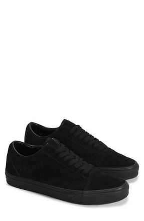 Vans Old Skool Sneaker in Crafted Stripe Black/black at Nordstrom, Size 10.5