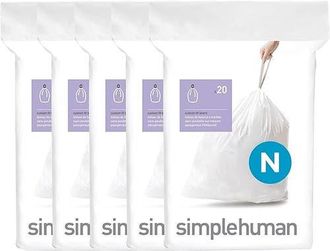 Simplehuman Code N Custom Fit Liners with Quick Dispense Packs in 100 Liners at Nordstrom, Size Refill