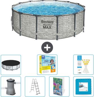 Bestway Piscina Bestway Steel Pro Max Redonda - 427x122 Cm - 8-piezas S566