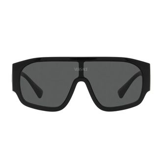 Versace Sunglasses, unisex, Black, Size: ONE SIZE Dark Grey Pillow Sunglasses