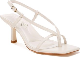 London Rag Yarsa Strappy Slingback Sandal in Beige at Nordstrom Rack, Size 8.5