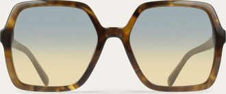 Ferragamo Women Square frame sunglasses Green