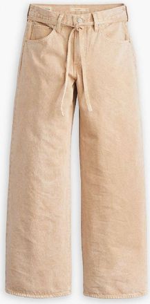 Levi's Dames/Dames Jeans met wijde pijpen (Beige)
