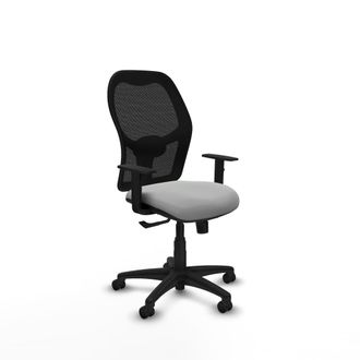 Piqueras y Crespo Silla De Oficina Piqueras Y Crespo Aloc&eacute;n Negro Cuero Sint&eacute;tico