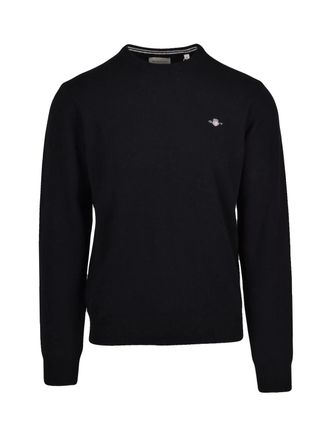 GANT Essential Crew Neck Sweater With Timeless Design