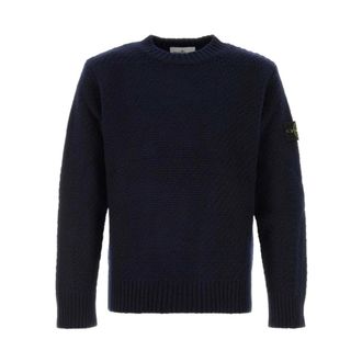 Stone Island Kasjmieren trui - Heren - Truien - Blauw - Maat: XL Kasjmier