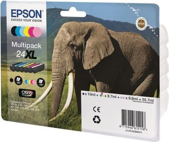 Epson Cartucho Elephant - T24 6 Colores