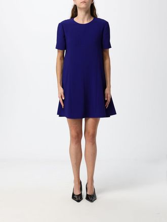 Givenchy Mini abito A-line in cr&ecirc;pe con scollo rotondo e maniche corte