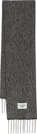 Marc O'Polo Sjaal met franjes - Dames - Wintersjaals - Grijs - ONE Size - Wol - Accessoires