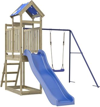 vidaXL Parque Infantil De Exterior Madera De Pino Impregnada Vidaxl