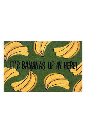 R16 Home Its Bananas Up in Here Door Mat in Fern Yellow at Nordstrom Rack, Size 24X36